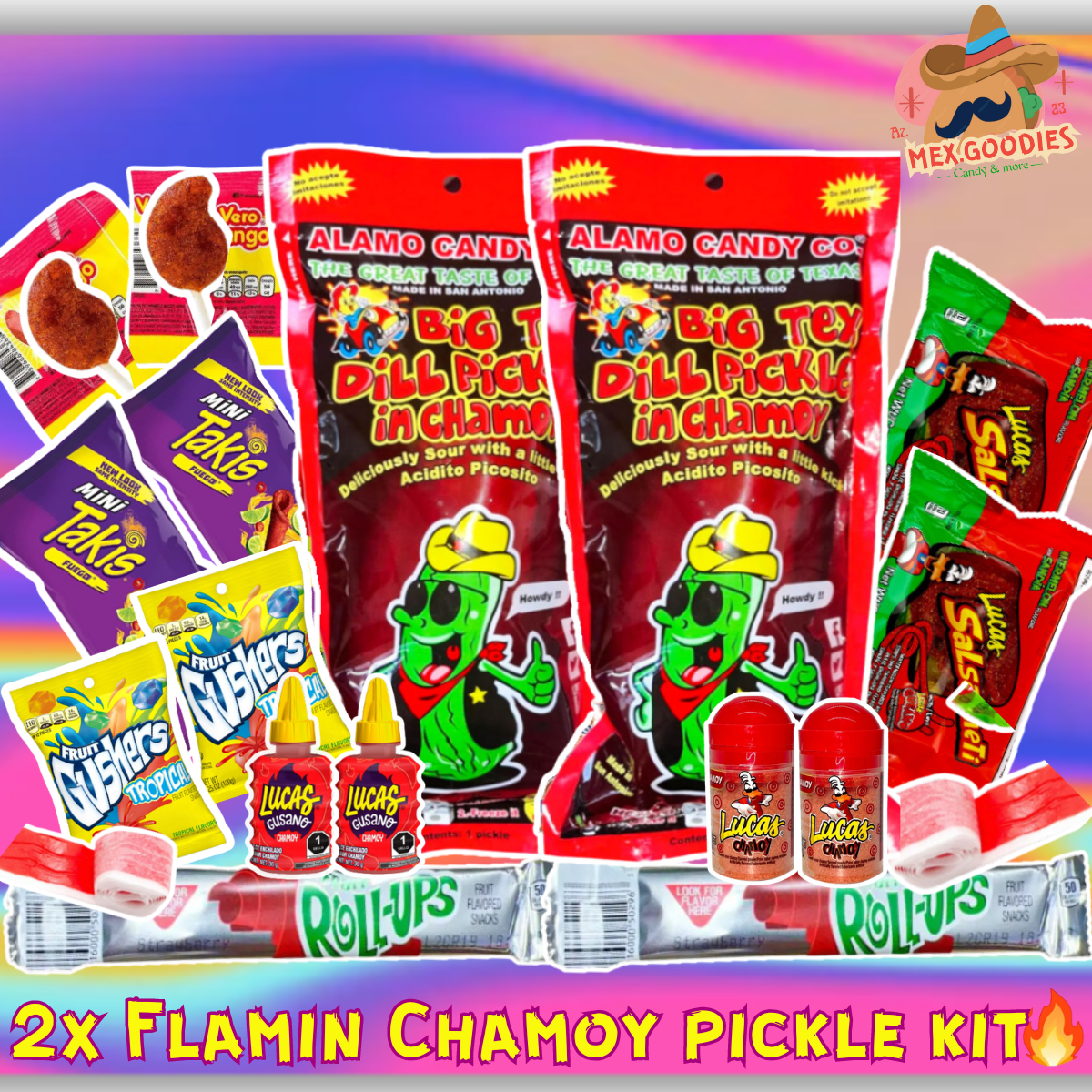 2x Takis Chamoy Pickle Kit