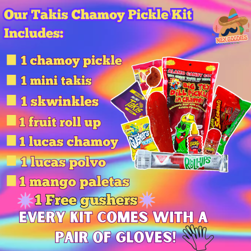 Takis Chamoy Pickle Kit