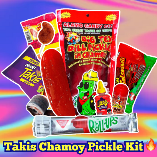 Takis Chamoy Pickle Kit